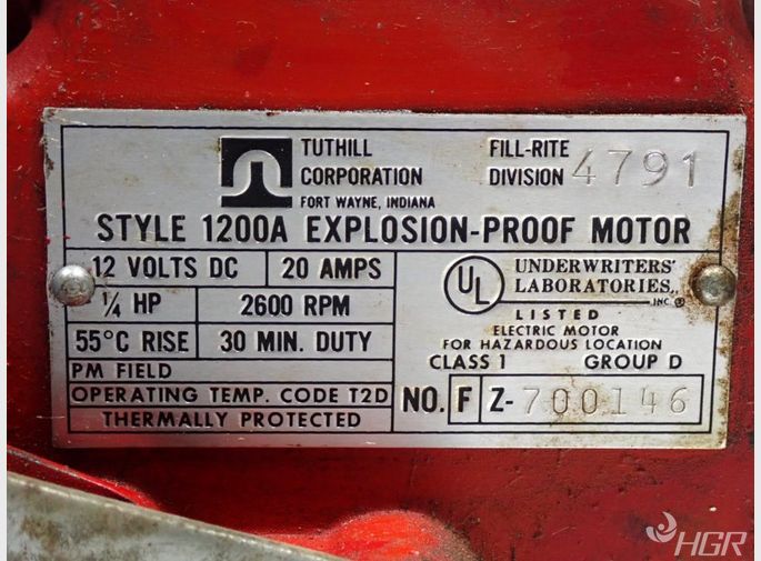 Tuthill Explosion Proof Motor