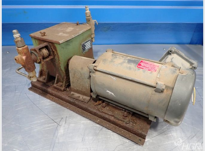 Used Texsteam Chemical Injection Pump And Motor | HGR Industrial...