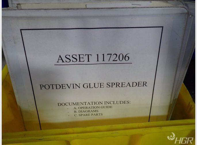 Potdevin Glue Machine