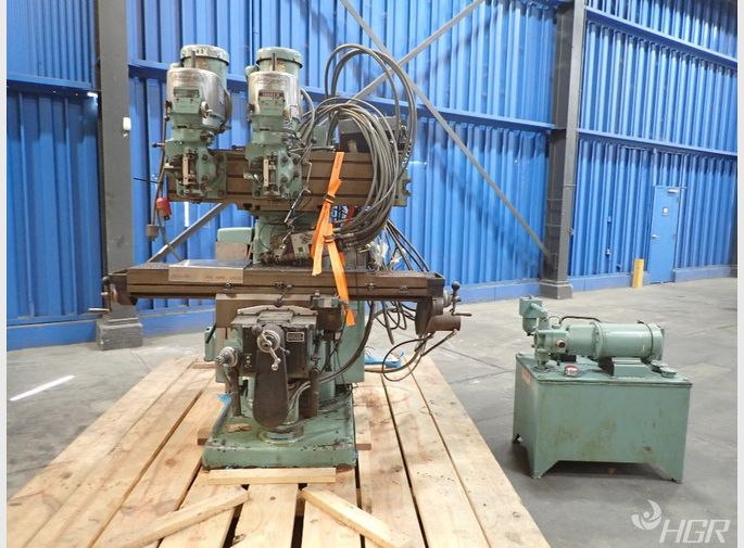 Bridgeport Dual Head Vertical Tracer Mill