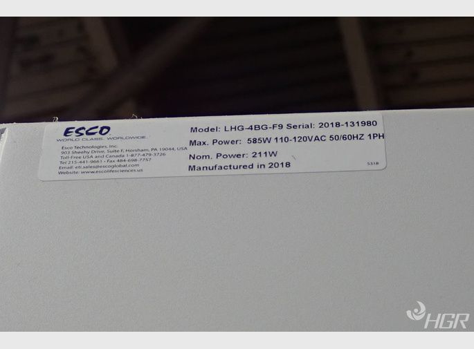 Esco Laminar Flow Cabinet