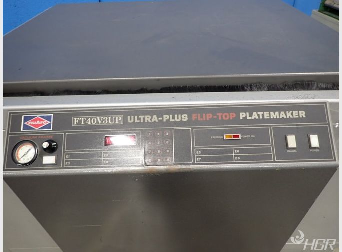 Nuarc Fliptop Plate Maker