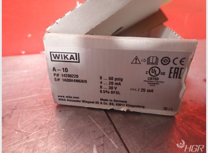 Wika Wika A10 Pressure Sensor