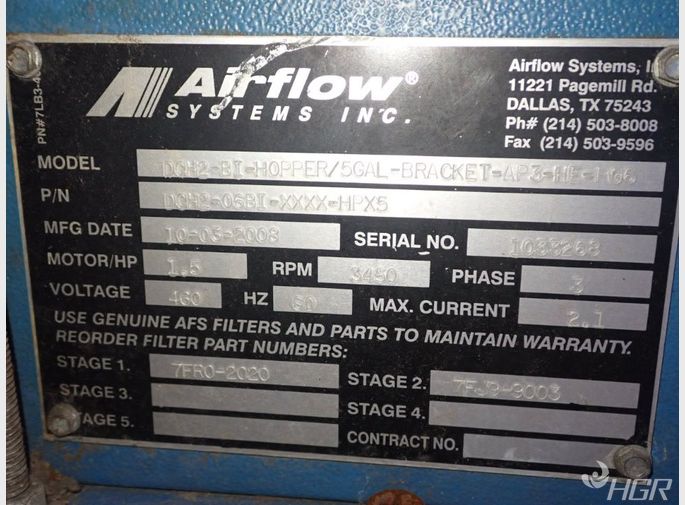 Airflow Systems Dust Collector