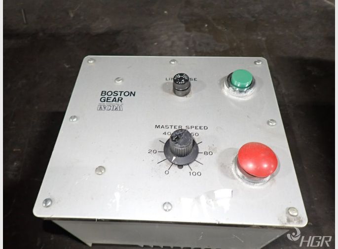 Boston Gear Speed Control