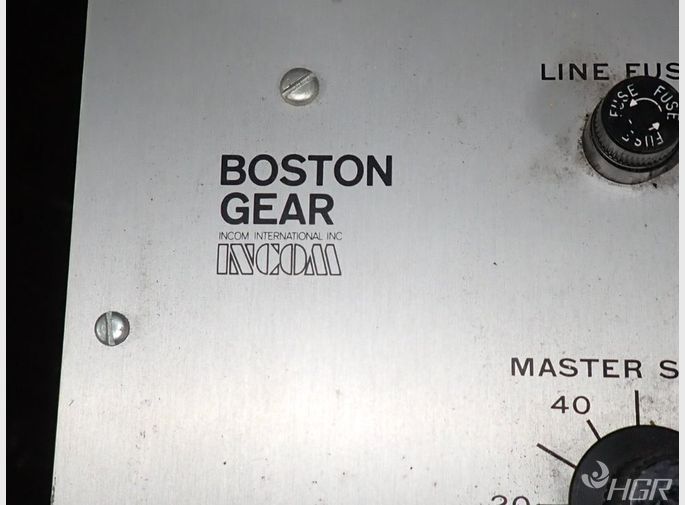 Boston Gear Speed Control