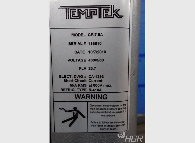 Temptek Temptek Cf75a Chiller