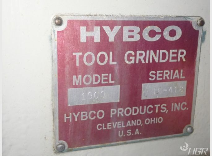 Hybco Hybco 1900 Cutter Grinder