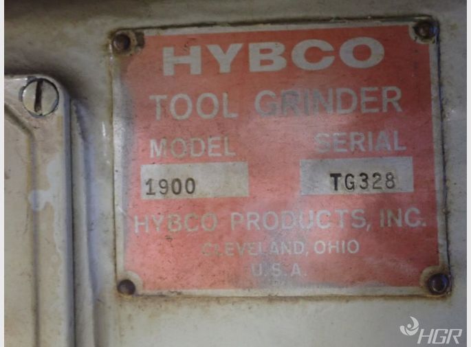 Hybco Hybco 1900 Cutter Grinder