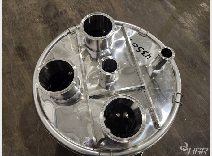  26 Gal Eagle Stainless Tank Model Cth47h 316l Ss