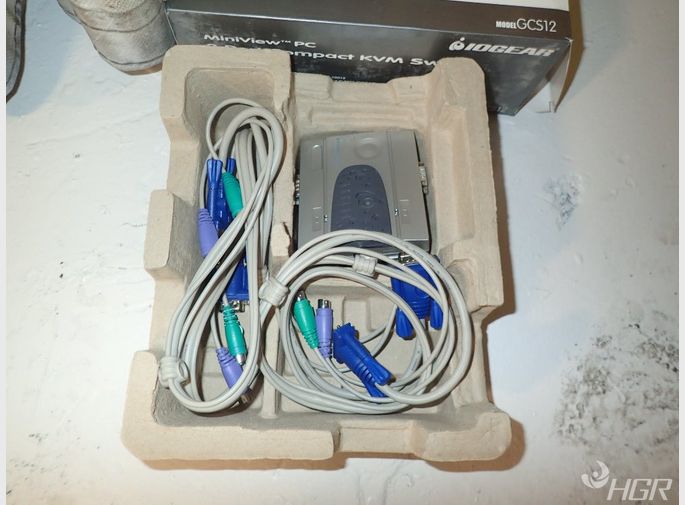Iogear 2 Port Compact Kvm Switch