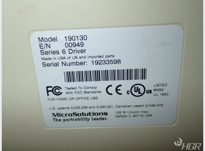 Microsolutions External Cd Drive