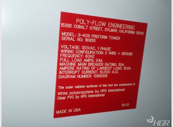 Poly Flow Engineering  Preform Tower