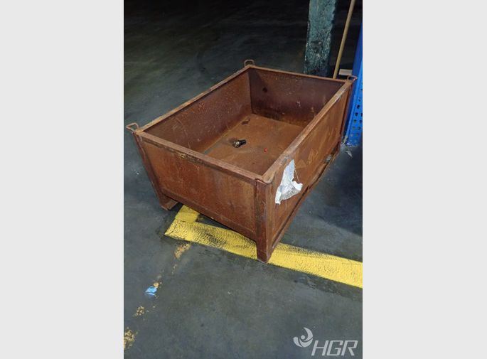  Stackable Metal Bin