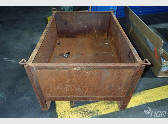  Stackable Metal Bin