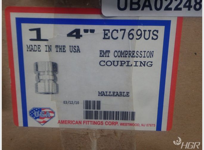 American Fittings 4 Compression Couplings