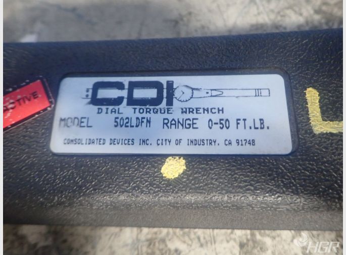 Cdi Dial Torque Wrench