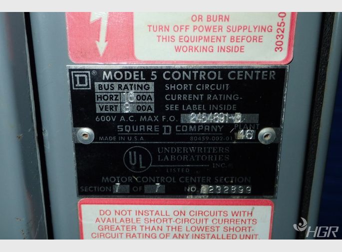 Square D Control Center
