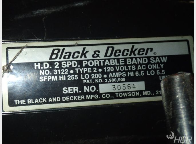 Black  Decker Portable Band Saw