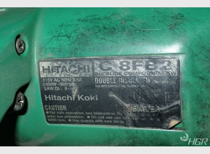 Hitachi Sliding Miter Saw