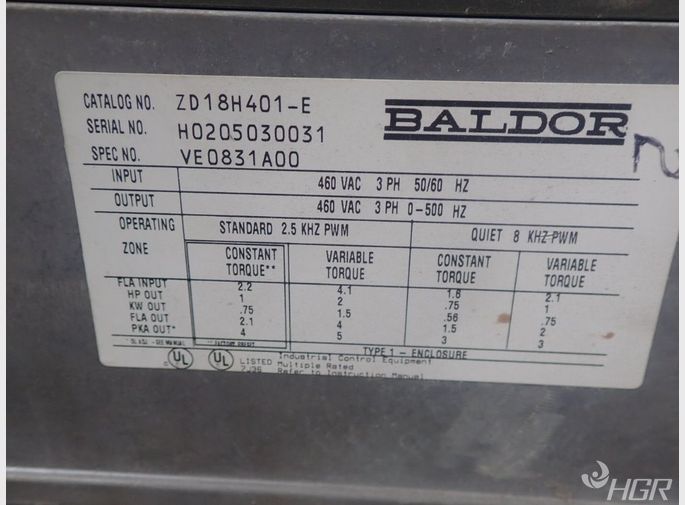 Baldor Vector Drive