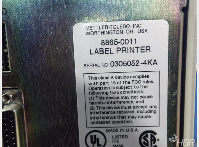 Millertoledo Label Printer