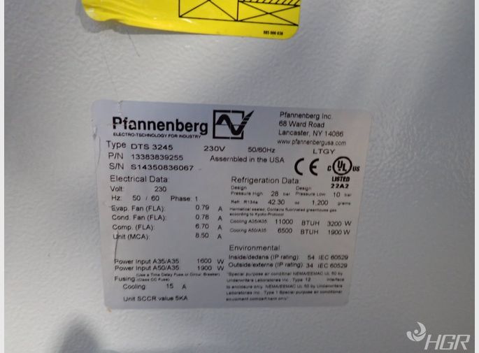 Pfannenberg Chiller