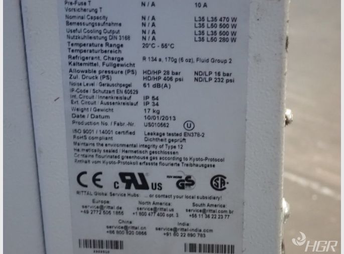 Rittal Enclosure Cooling Unit