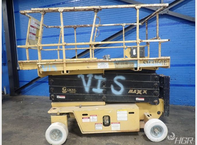 Grove Grove Sm3160e Platform Scissor Lift