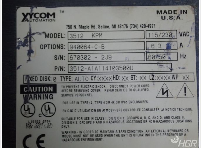 Xycom Monitor