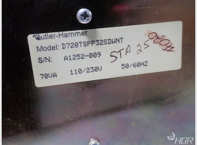 Cutlerhammer Monitorpanel