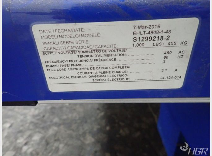  Electrical Lift Table