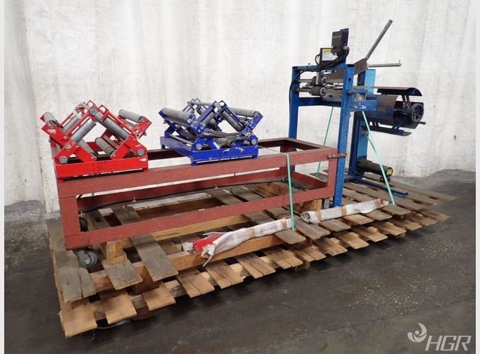 Roll Former Corp Roll Former Corp Rtr1516 Gutter Coiler Recoiler