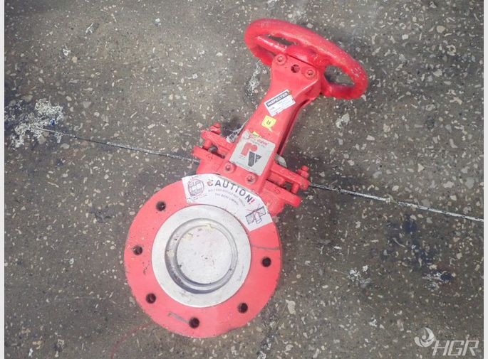 Red Valve Butterfly Valve