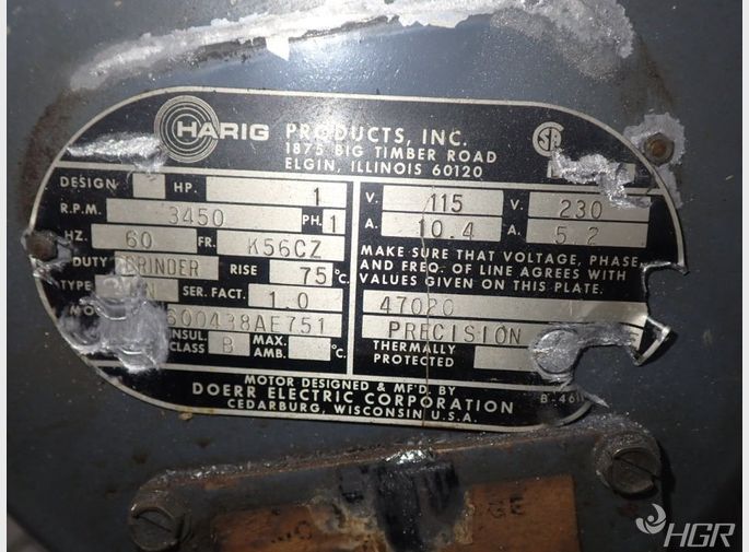 Harig Surface Grinder
