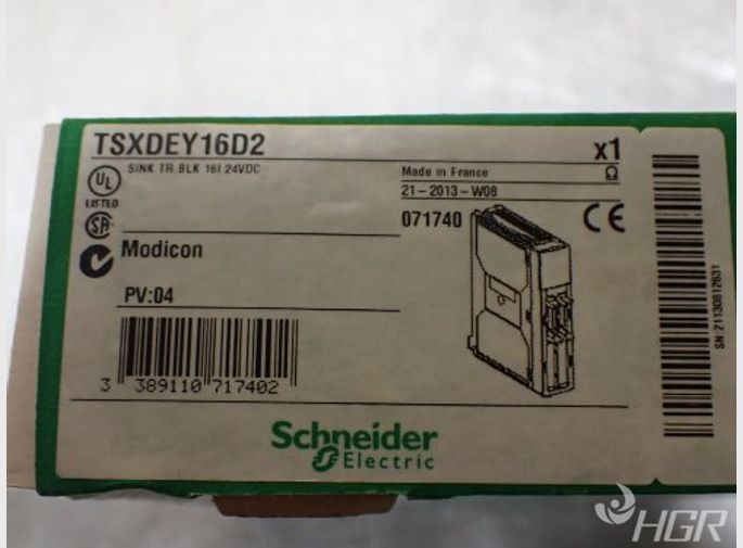 Schneider Elelctric Schneider Elelctric Tsxdey16d2 Plc Module Sink Tr Blk 16i 24vdc Modicon