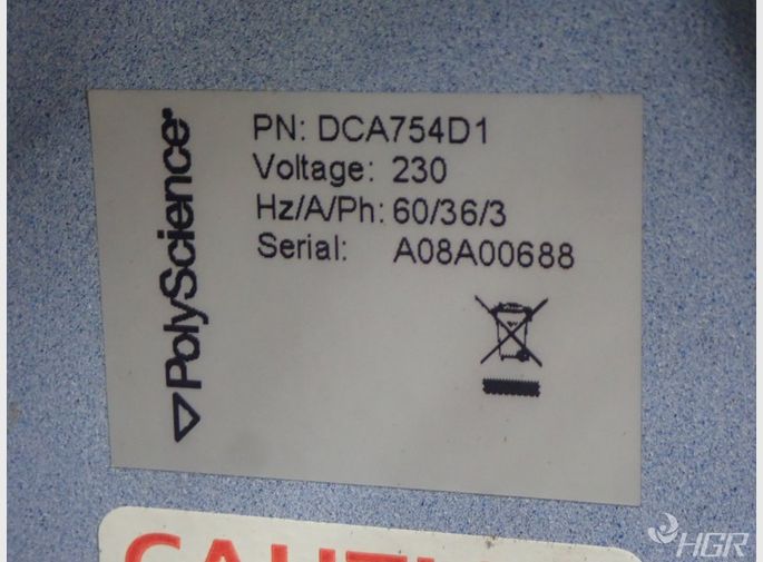 Poly Science Poly Science Dca754d1durachill Chiller