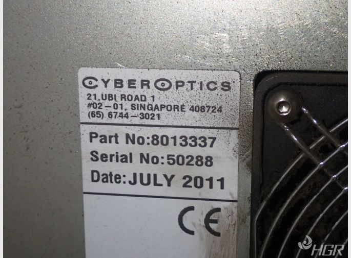 Cyber Optics Cyber Optics 8013337se 500 Solder Paste Inspection System