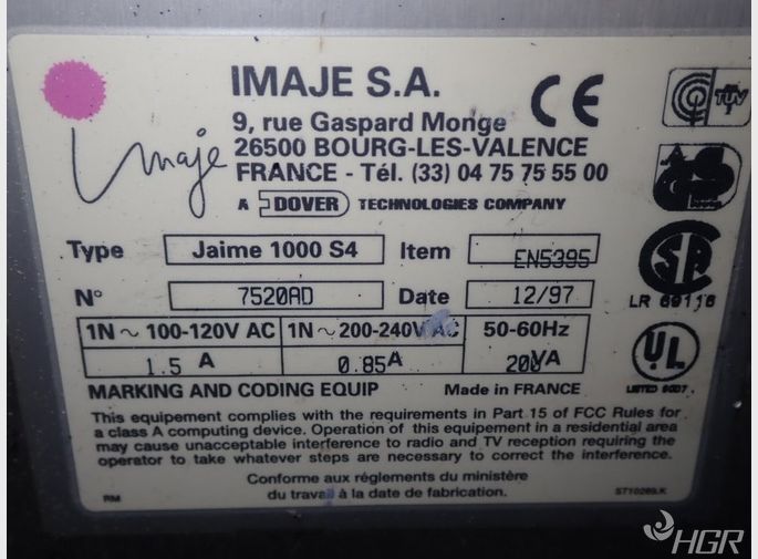 Imaje Printer