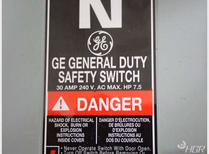 General Electric Fusible Disconnect