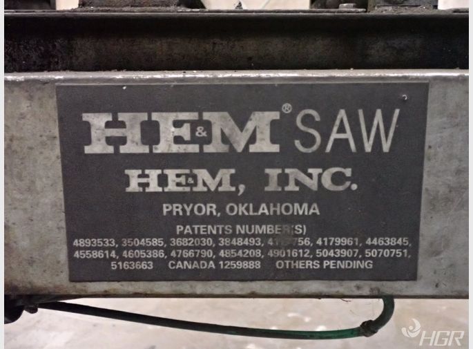 Hemsaw Horizontal Band Saw
