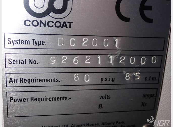 Concoat Dip Coating System