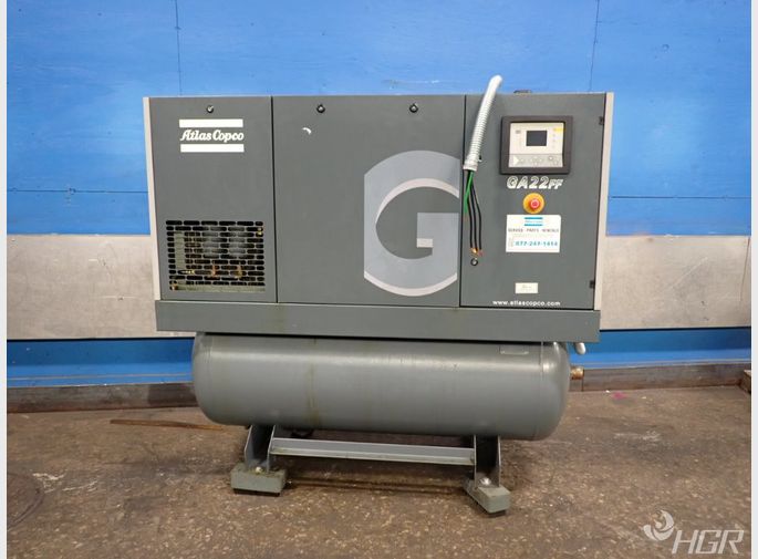 Used Atlas Copco Atlas Copco Ga22ff A 125 Fm Air Compressor | HGR...