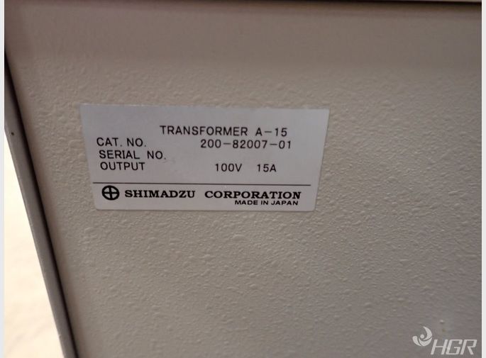Shimadzu Xray Spectrometer