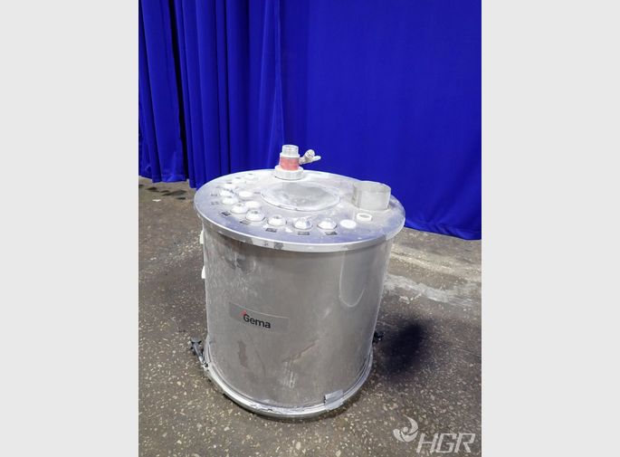 Gema Stainless Steel Powder Coating Hopper