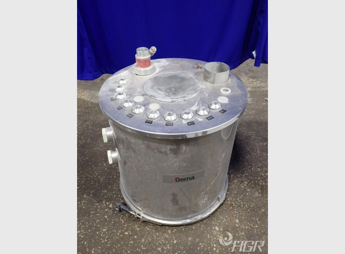 Gema Stainless Steel Powder Coating Hopper