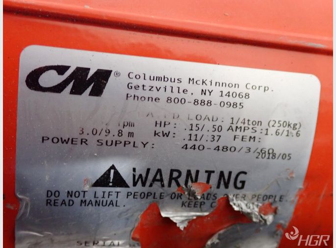 Cm Electric Chain Hoist