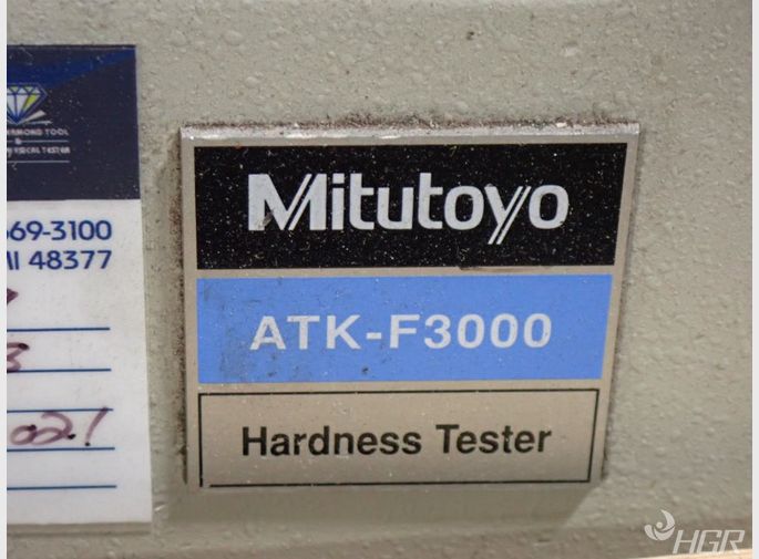 Used Mitutoyo Hardness Tester HGR Industrial Surplus