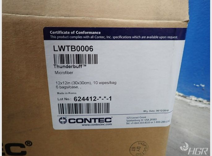 Contec Thunderbuff Microfiber Wipes