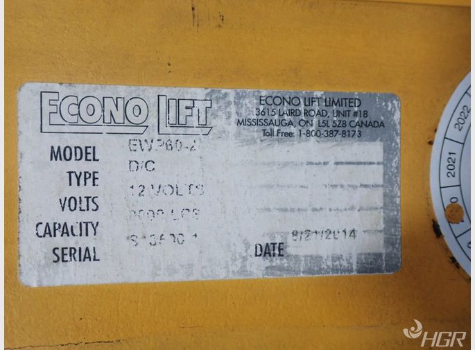 Econo Lift Econo Lift Ewp602 Straddle Lift